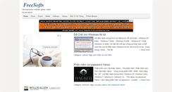Desktop Screenshot of freesofts.info